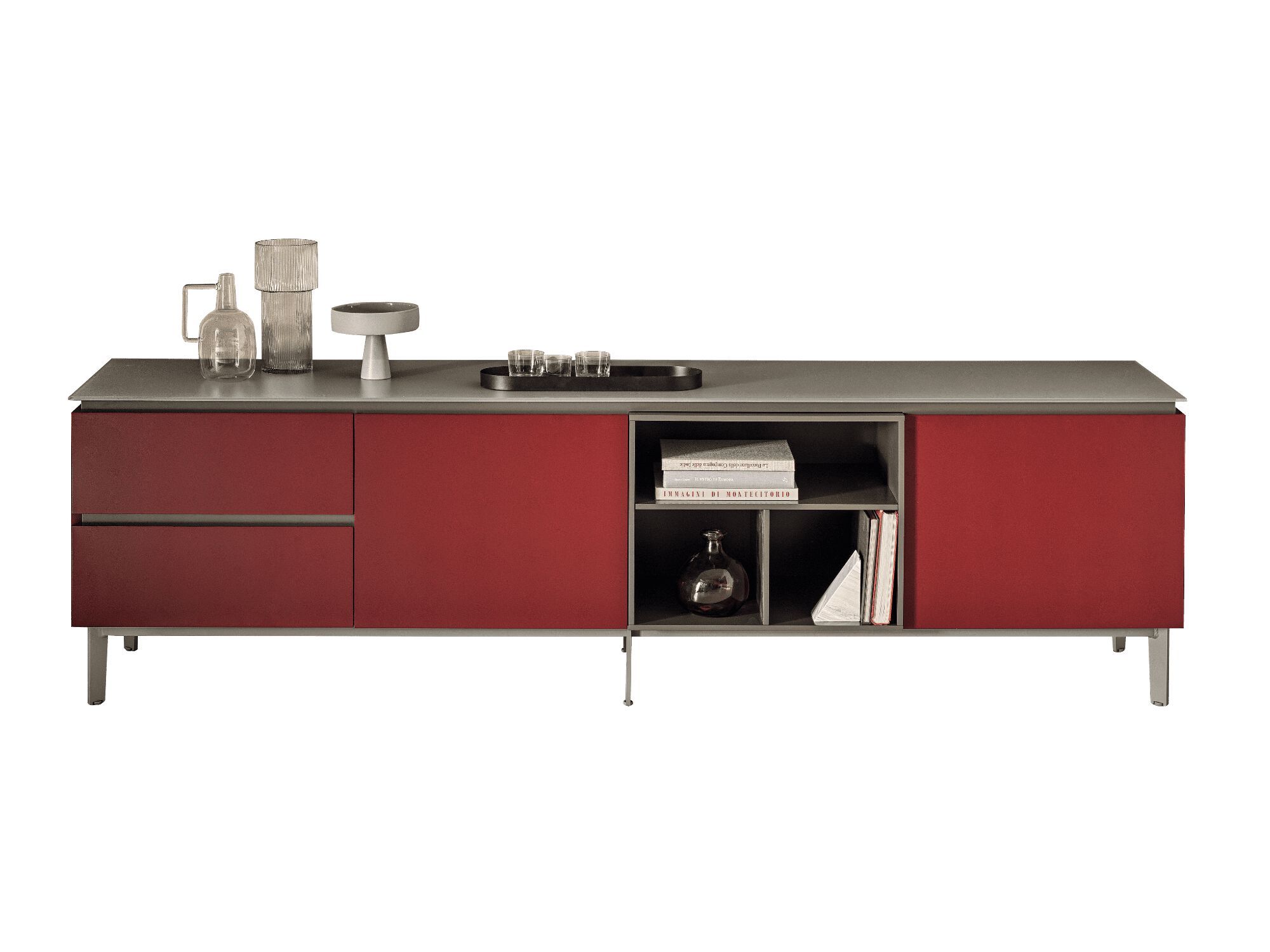 Деревянный шкаф с распашными дверями Bontempi Casa COSMOPOLITAN ARCH-00087380