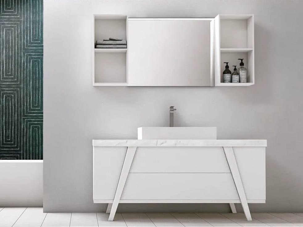 Одноместная напольная раковина с дверцами Gruppo Geromin Fratino ARCH-00063842