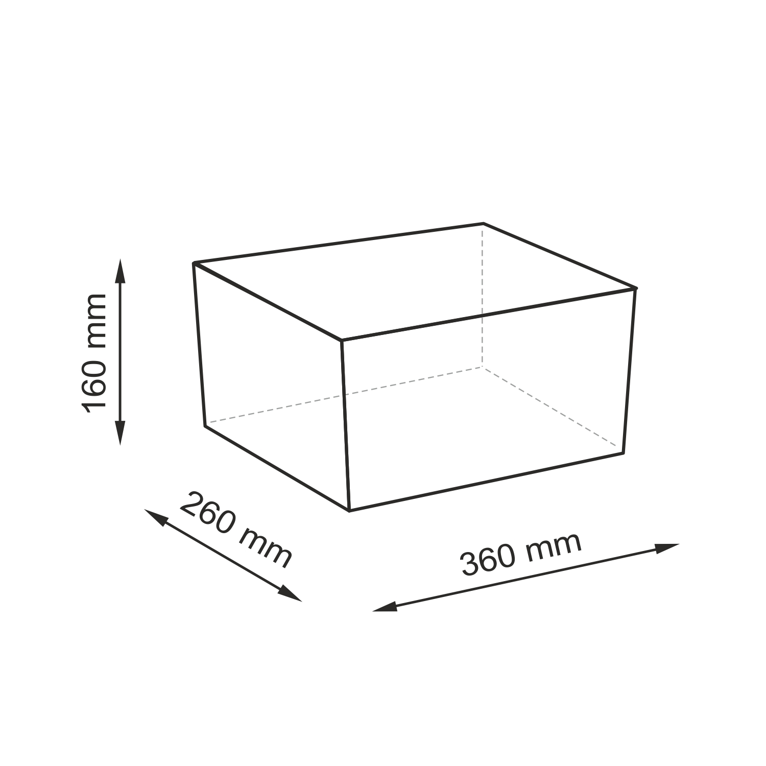 WB-550-M Aisch Корзина WasserKRAFT  - Вид №6