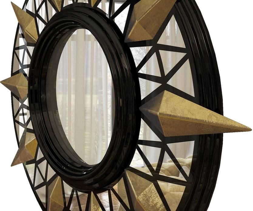 Malabar Настенное зеркало в раме Trinity sun-id-1453775 - Вид №1