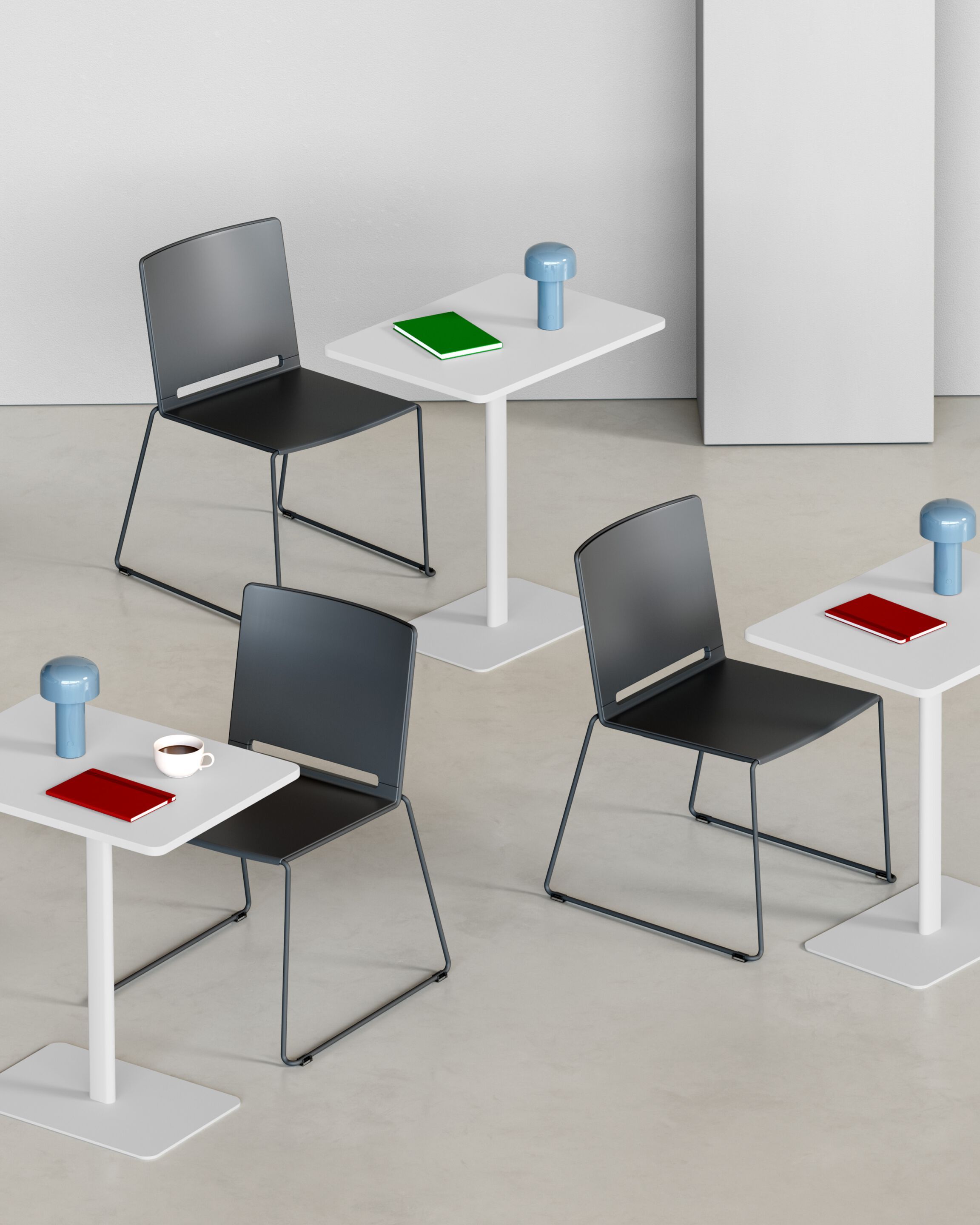 Штабелируемый стул для салазок IBEBI мульти ARCH-00116011 - Вид №5