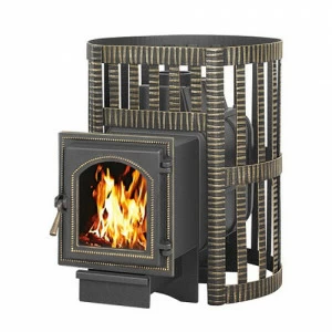 Печь для бани Везувий Легенда Ковка 28 (270) чугунная