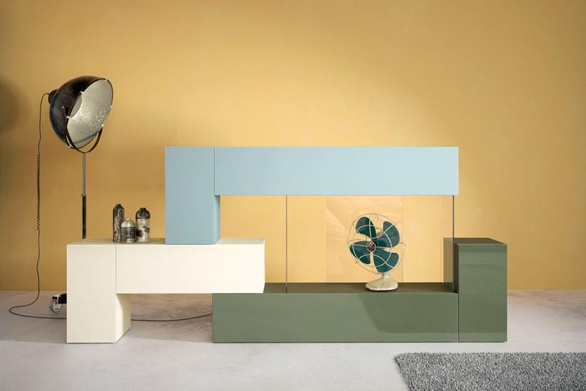 Lago Самонесущая стена из лакированного дерева и стекла Air sun-id-1381627 - Вид №11