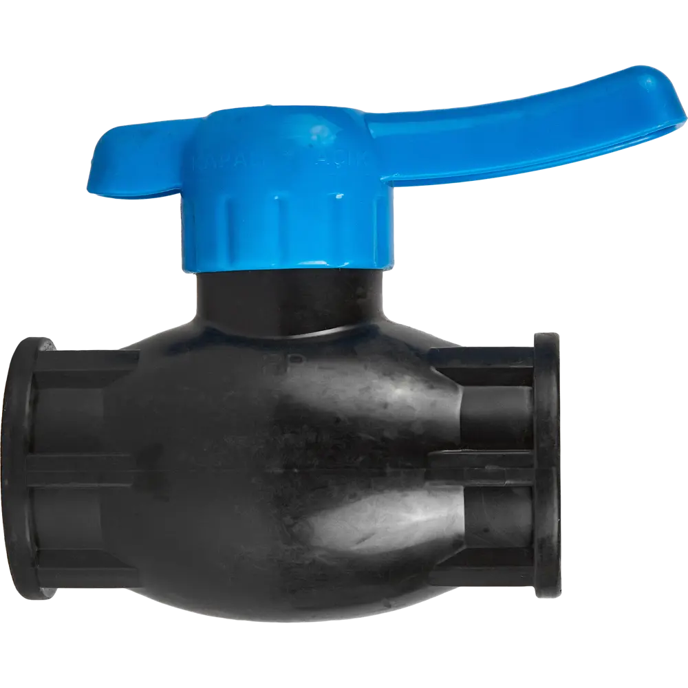 Шаровой кран Политэк 1½" с цанговым зажимом для водоснабжения 82382728 STLM-0809984 - Вид №1