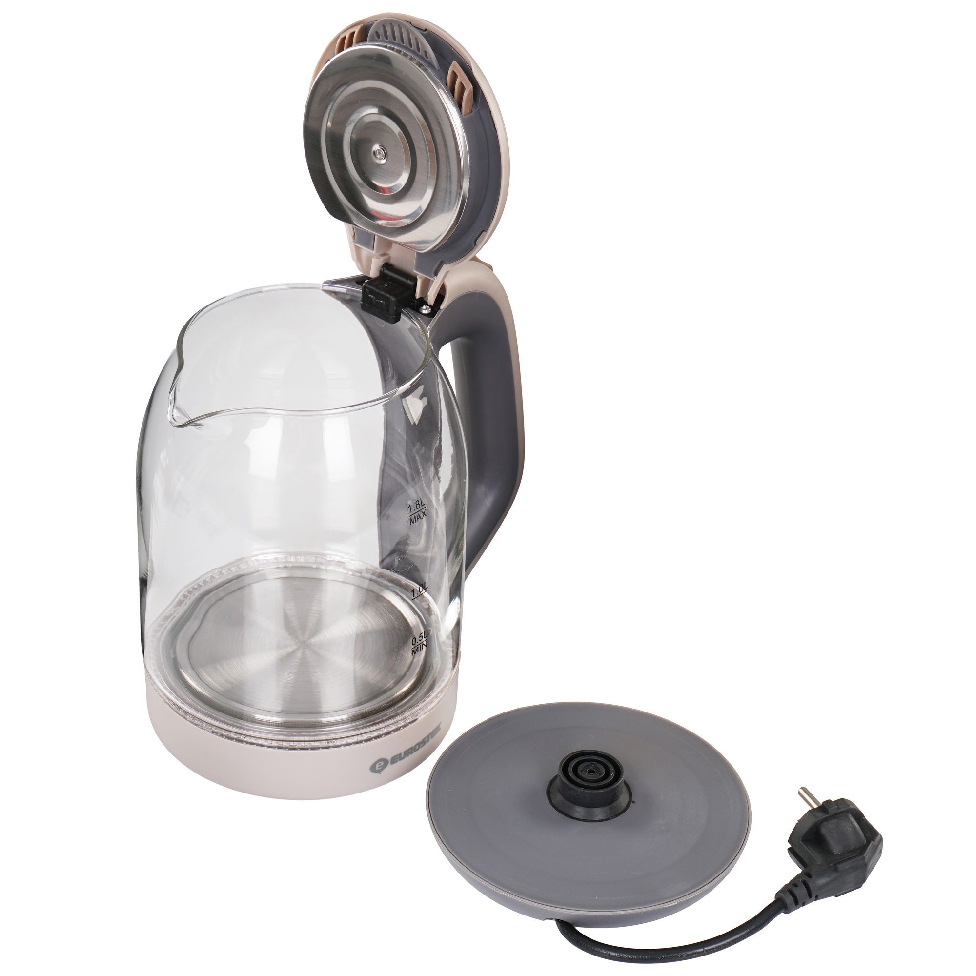 9171856 Электрочайник Eurostek EEK-3015 бежевый STDN-0118395 - Вид №4