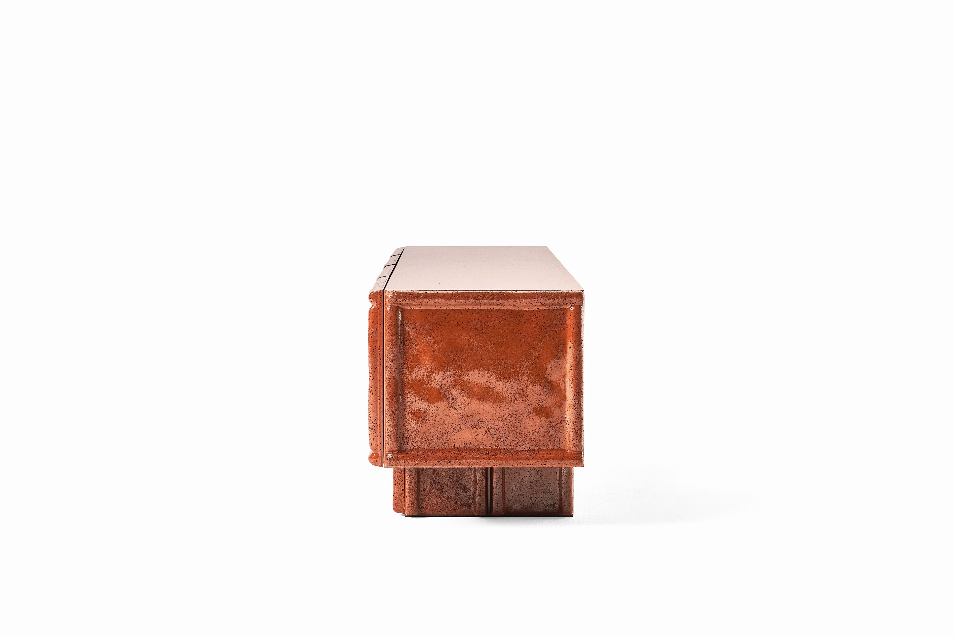 Шкаф в Cimento® с ящиками Riva ARCH-00133386 - Вид №3