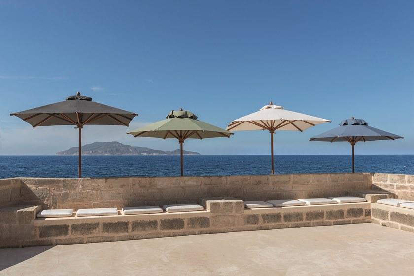 Ethimo Круглый зонт из акриловой ткани Classic Omrosb - Вид №3