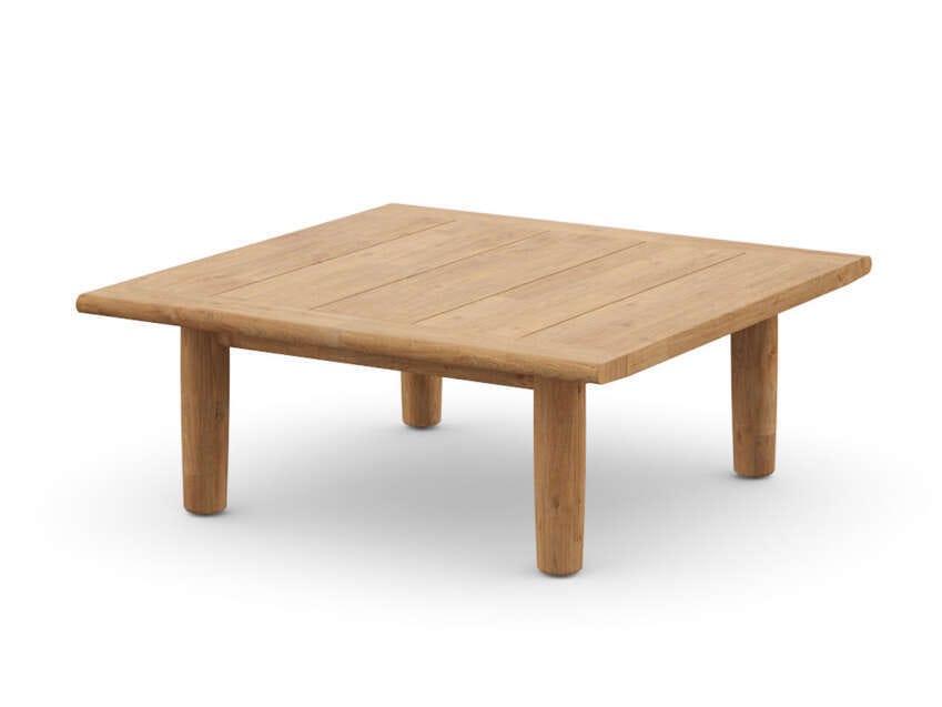 Низкий квадратный стол из тикового дерева DEDON TIBBO ARCH-00090678