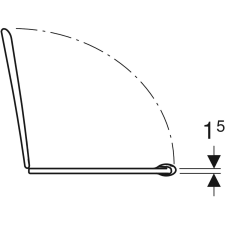 573361000 Сиденье для унитаза детское Geberit Bambini, с опорой, дизайн в виде черепахи Geberit  - Вид №4