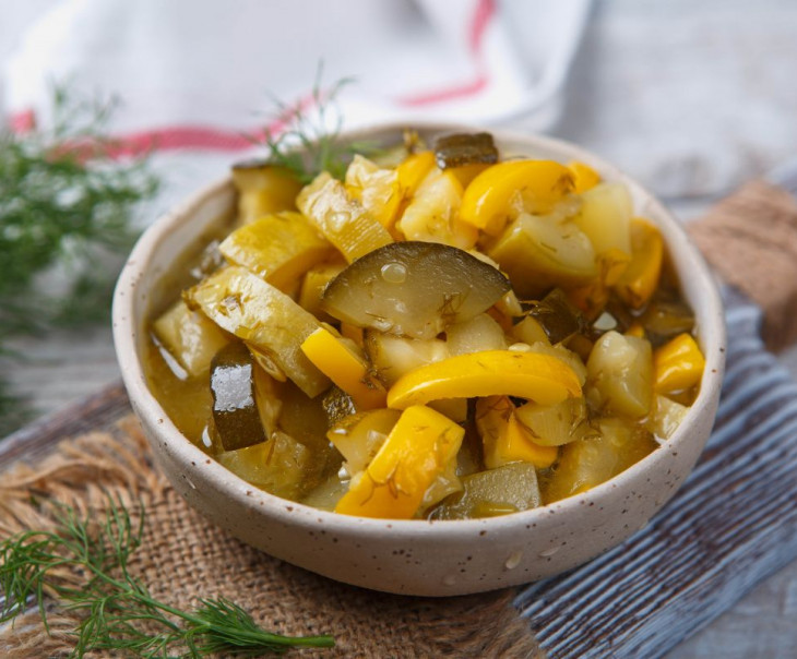 2122 Цукини маринованные Вкусляндия  - Вид №2