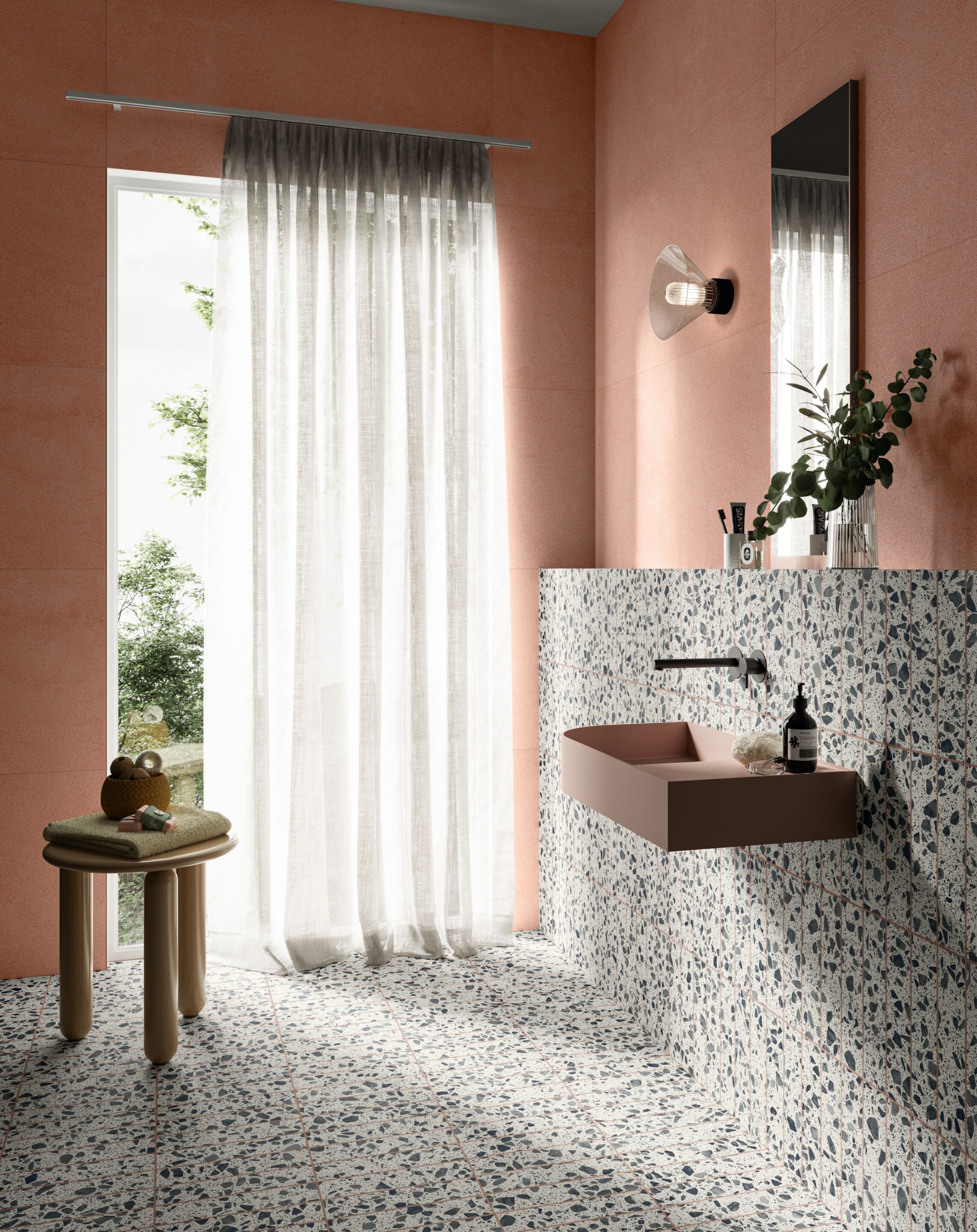 Пол / керамогранит с эффектом Венецианского терраццо CERAMICA SANT'AGOSTINO Iro ARCH-00031616 - Вид №1