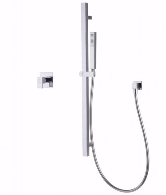 tender rain Настенная душевая стойка из латуни с ручным душем sun-id-1388417 - Вид №1