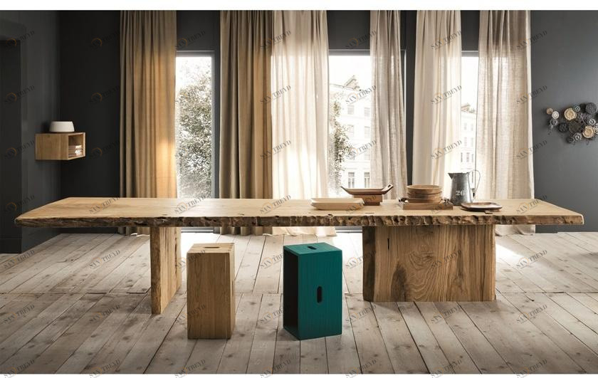 AltaCorte Прямоугольный обеденный стол из дуба Ecolab Lb-ta0009