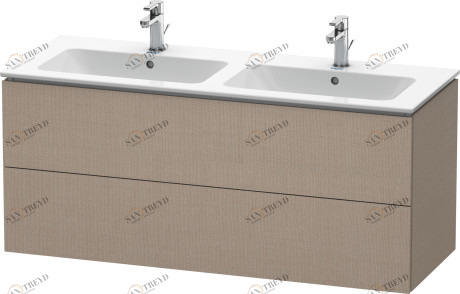 LC625807575 L-Cube Тумбочка подвесная Лен, декор Duravit