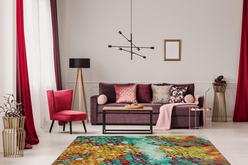 De Dimora Прямоугольный шерстяной коврик ручной работы Timeless sun-id-1428896 - Вид №1