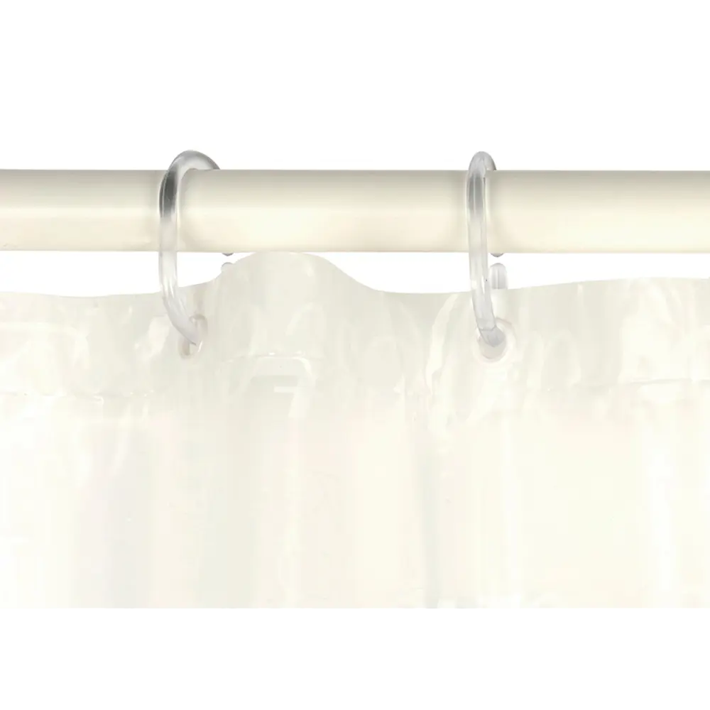 Кольца для шторы в ванную Sensea цвет прозрачный 12 шт STLM-2201937 - Вид №3