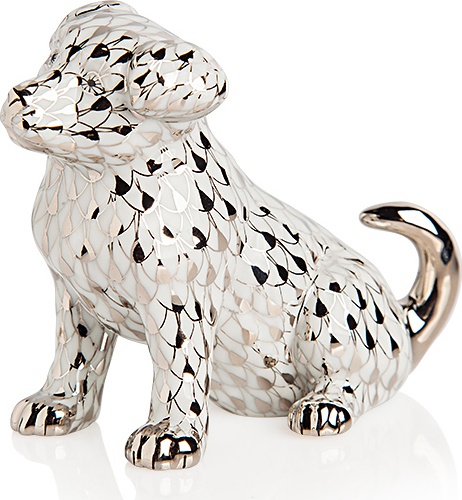 10615713 Herend Фигурка 8см "Щенок" Фарфор 