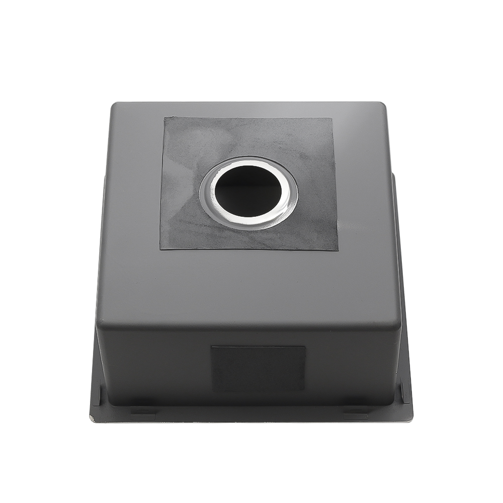 Мойка R4444H MELANA ProfLine 3,0/200 САТИН врезная квадратная MLN-R4444H - Вид №1