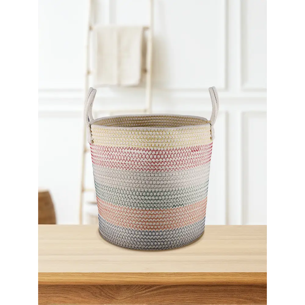 Корзина для хранения Zenfort Занзибар 19л текстиль мультиколор Саванна STLM-2002501 - Вид №2