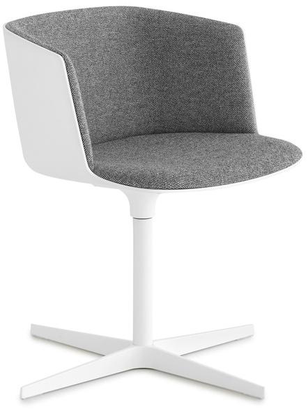 Lapalma Вращающийся стул, обитый тканью с 4 спицами Cut S190-191 - Вид №1