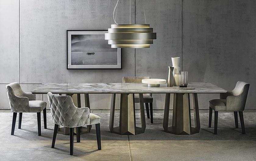 Casamilano Стул из ткани с подлокотниками Royale sun-id-1476397 - Вид №2