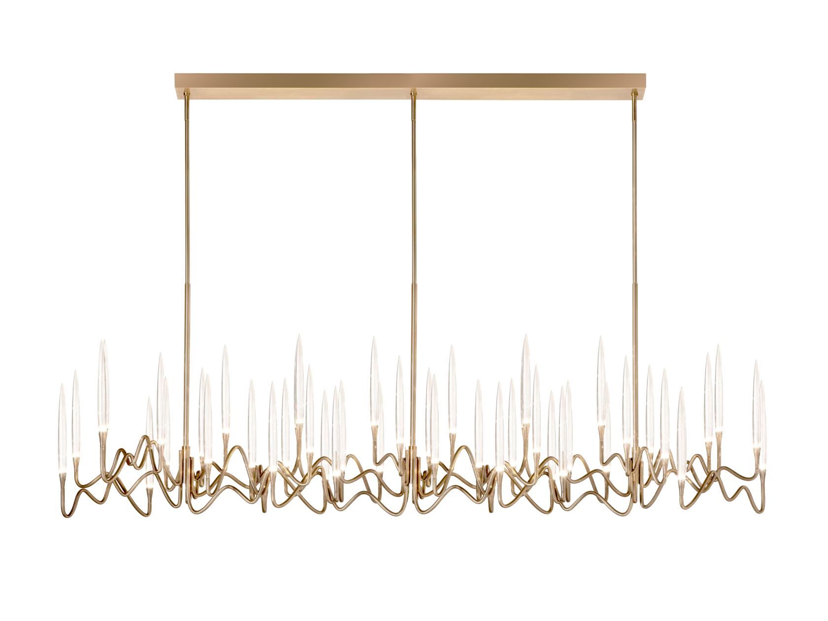 Латунный светодиодный подвесной светильник Il Pezzo Mancante кусок 3 ARCH-00098736 - Вид №2