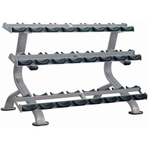 IT7012 Aerofit it7012 стойка для гантелей, 3 полки AeroFIT