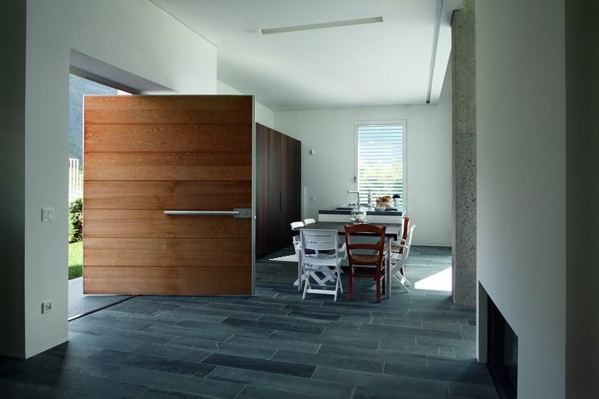 OIKOS VENEZIA Распашная бронированная деревянная входная дверь Synua sun-id-1468014 - Вид №4