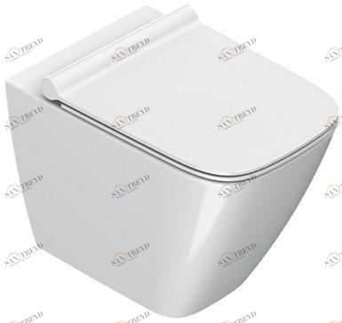 Приставной унитаз напольный Белый CERAMICA CATALANO Green Италия sun-id-1406687