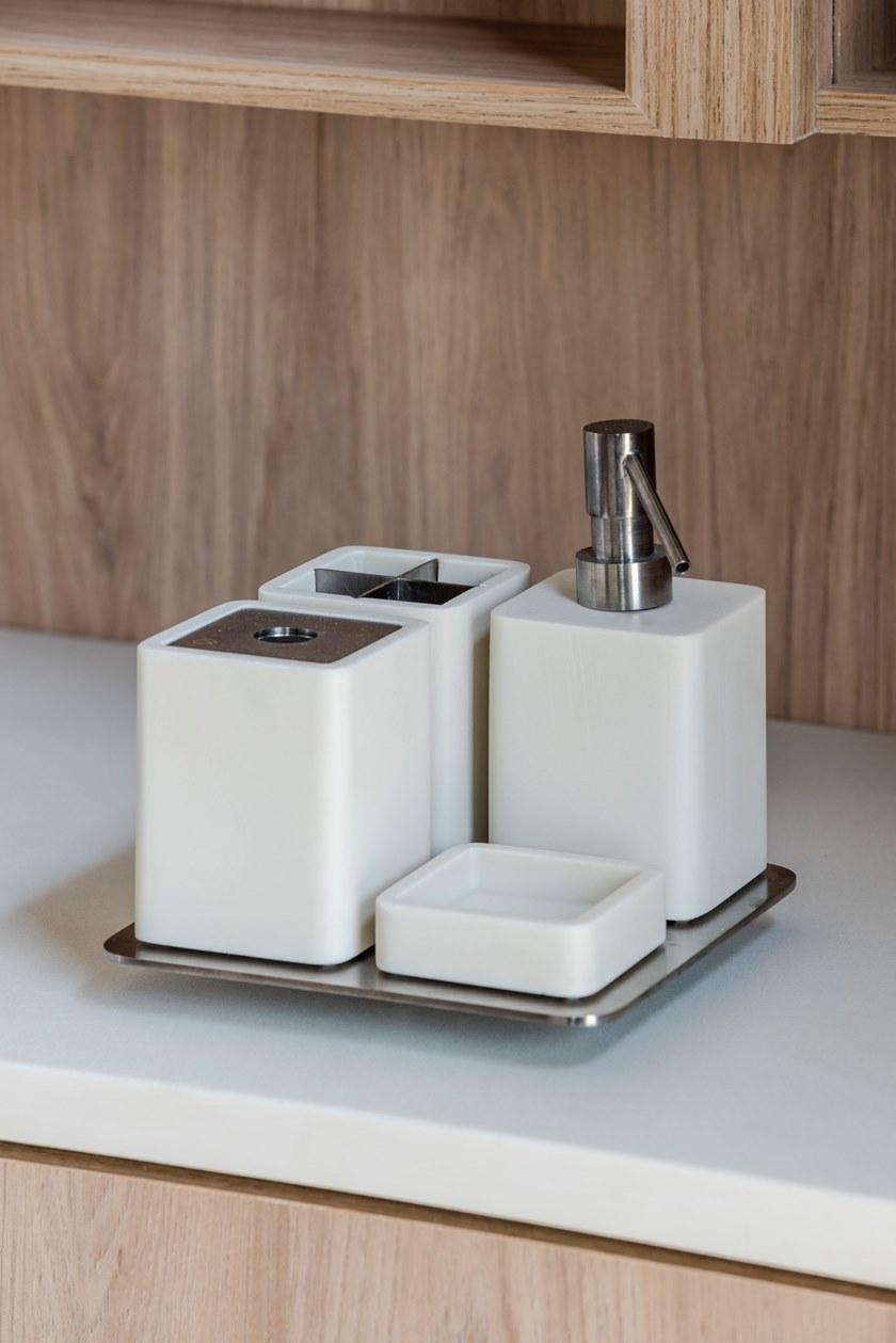 Vallvé Дозатор мыла из смолы Mineral 0050090 - Вид №3