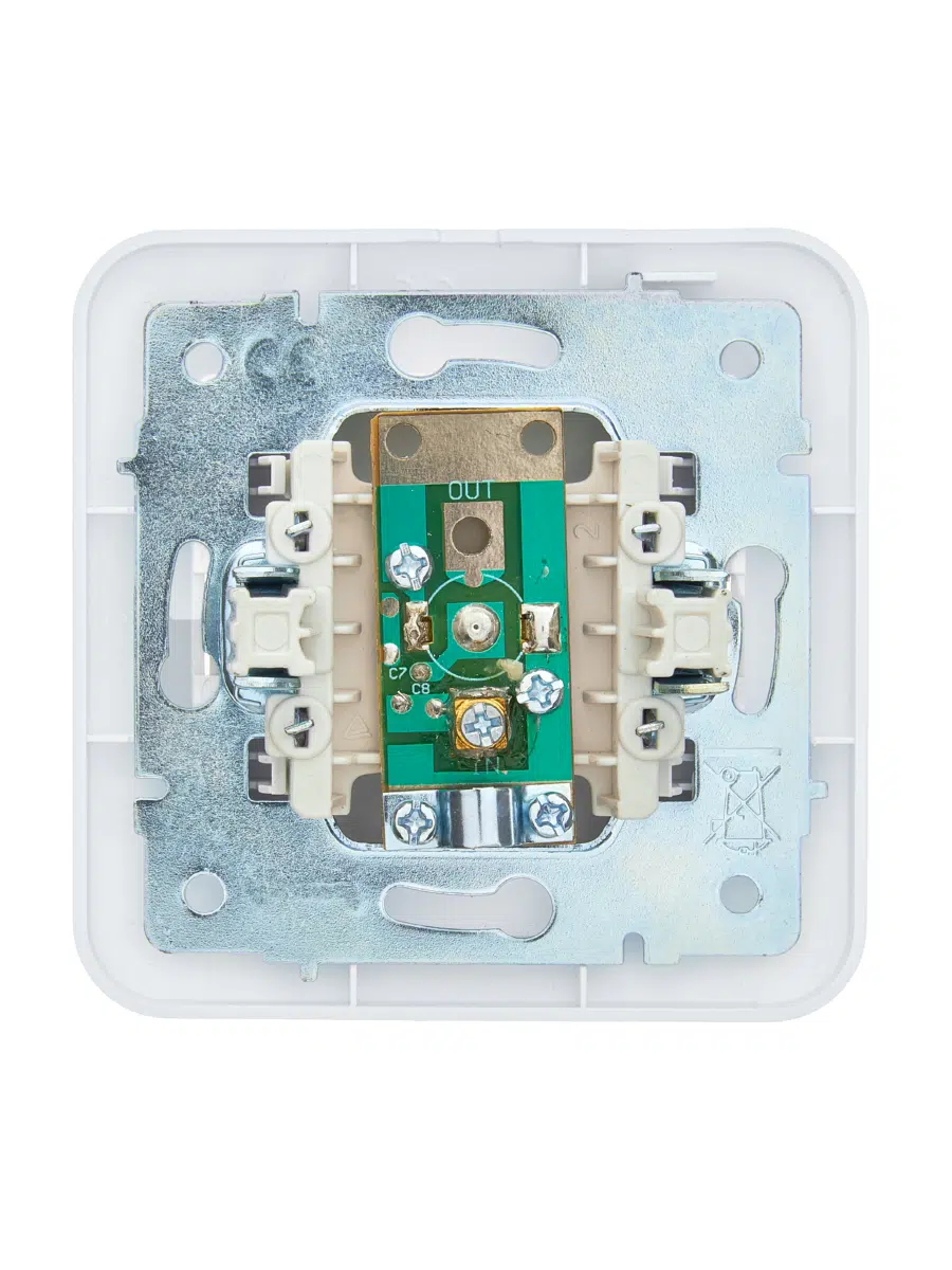 ASTI Розетка ТВ оконечная белая LEZARD 7081-0202-130 - Вид №2