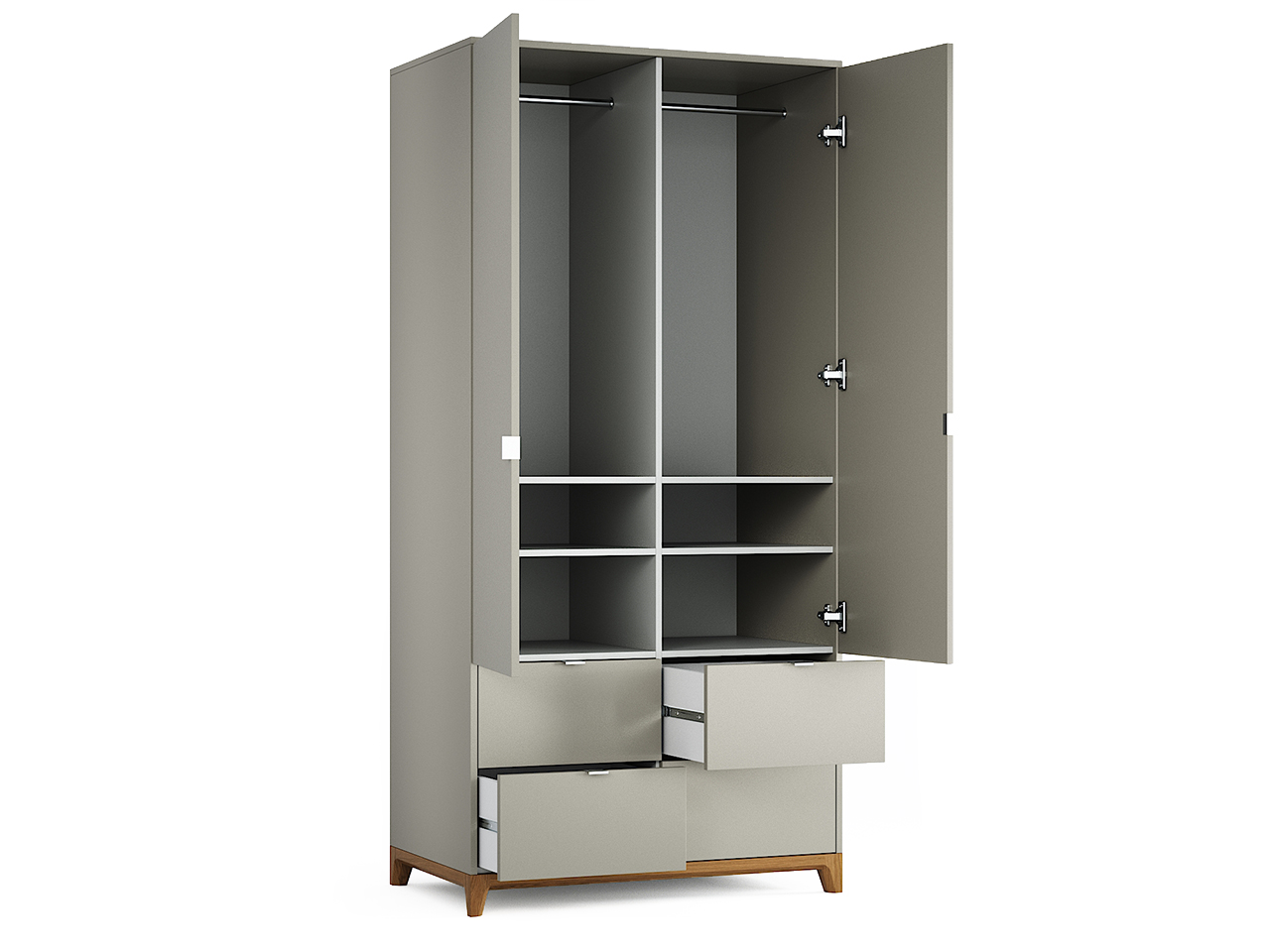 IDC018002622 The IDEA Шкаф CASE №4 - 1000  - Вид №2