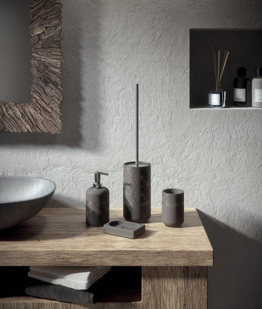 GEDY Подставка для зубных щеток из бетона Calipso 8798 - Вид №1