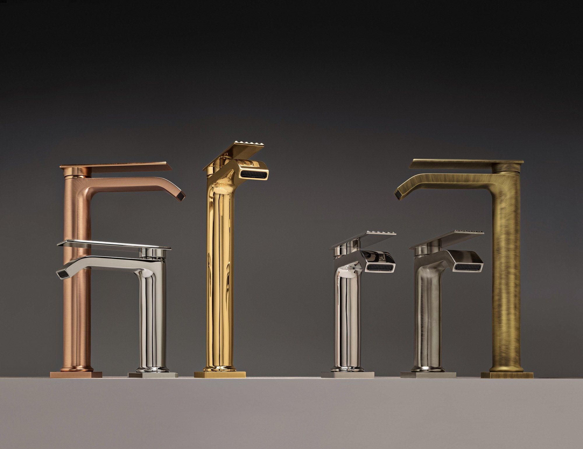 Латунный однорычажный смеситель для раковины Rubinetterie Treemme ARCH-00042098 - Вид №1