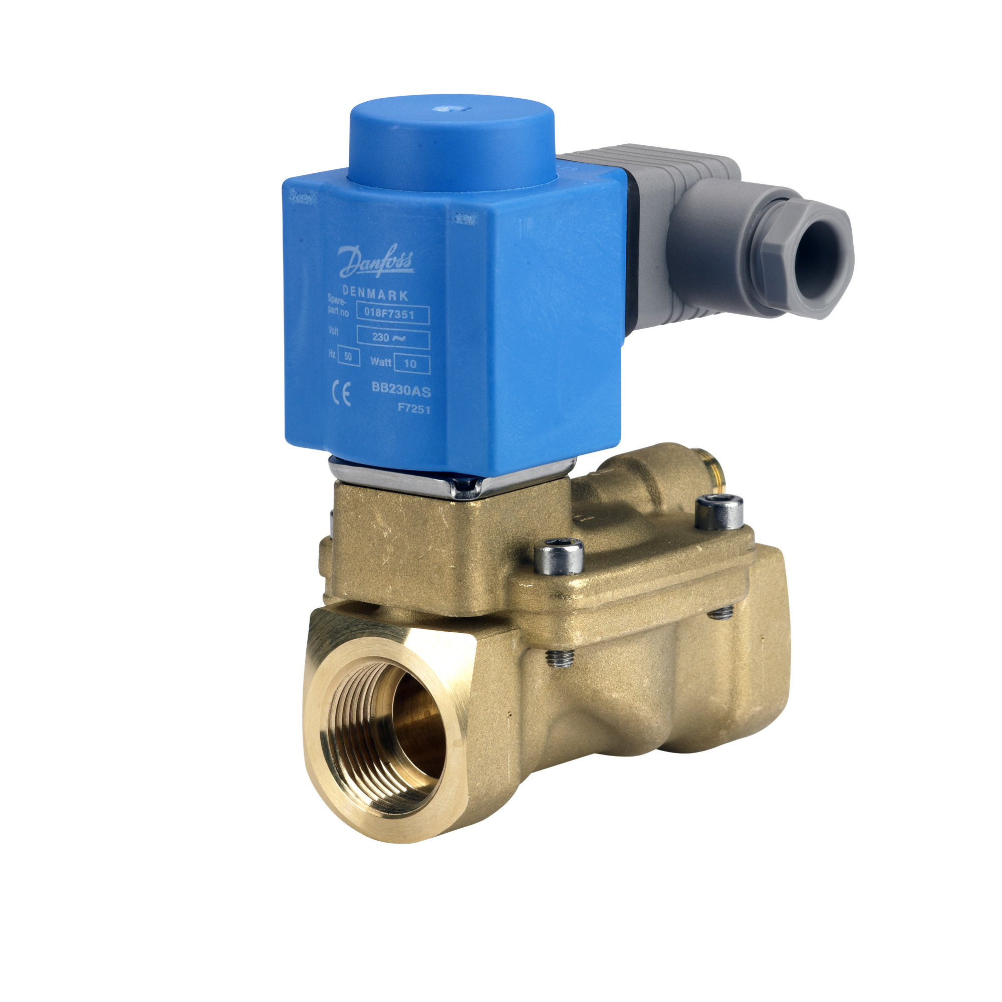 Danfoss EV220B — двухходовые электромагнитные клапаны для общей промышленности Клапан электромагнитный EV220B 032U8510  - Вид №32