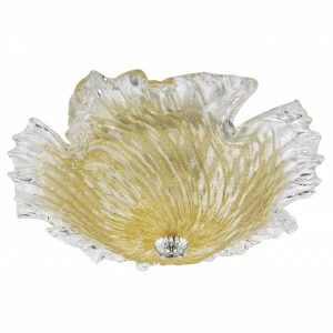 Потолочный светильник Lightstar Murano 601053 LIGHTSTAR ДИЗАЙНЕРСКИЕ, MURANO 073563 Желтый;прозрачный