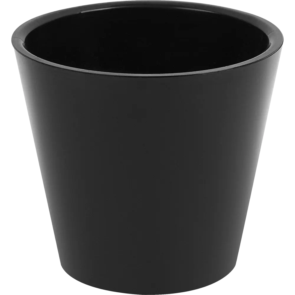 IDI LAND Кашпо London черное с системой двойных стенок 83994173 STLM-0045972