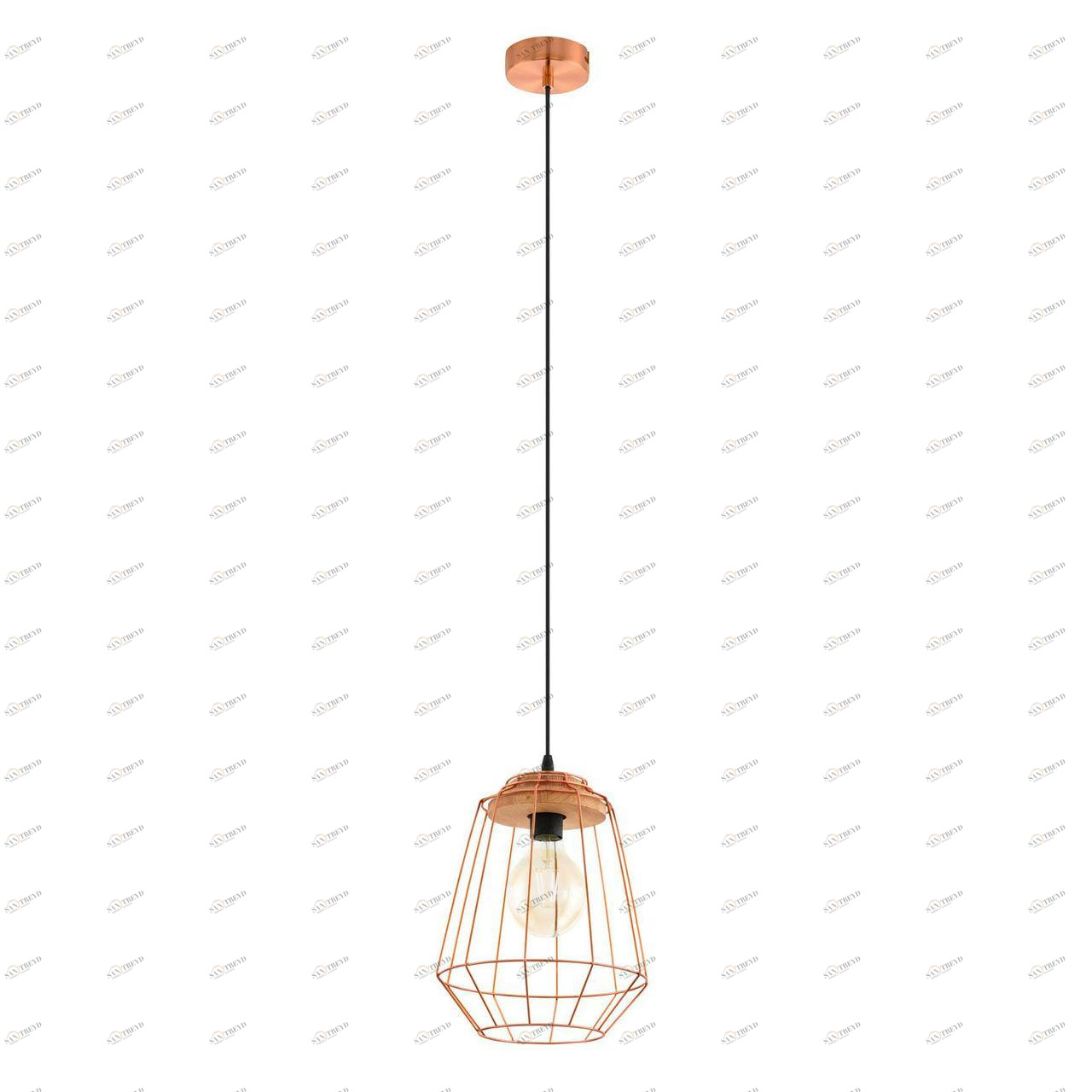 Подвесной светильник Eglo Loggans 1 49606 EGLO LOGGANS 086842 Коричневый 