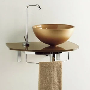 Подвесная раковина настенная овальная LASA IDEA Unik белая