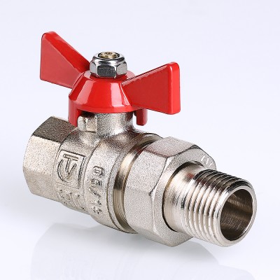 VT.227.N.06 Кран шаровой VALTEC BASE с полусгоном Valtec 1"  - Вид №1