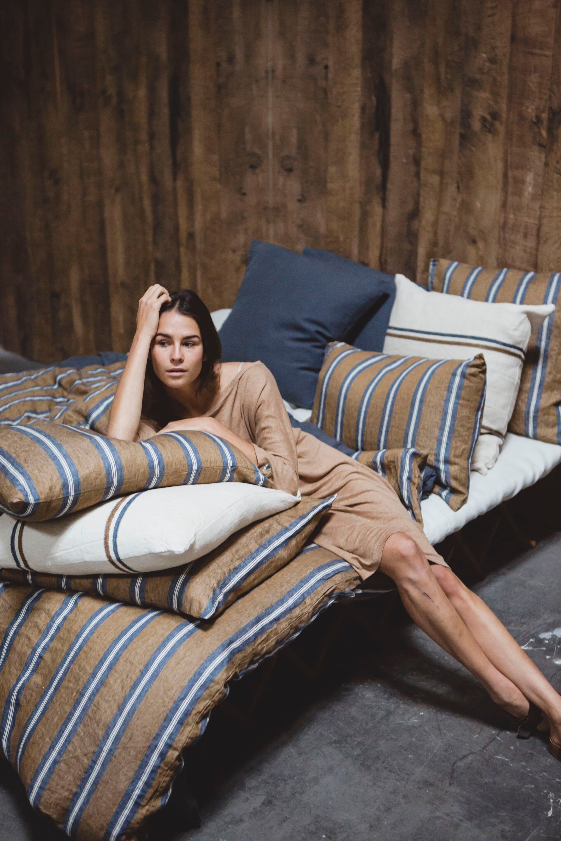 Постельное белье в полоску Libeco Home Салем ARCH-00146238 - Вид №1