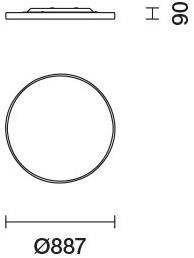 iGuzzini Светодиодный потолочный светильник из метакрилата Isola sun-id-1473948 - Вид №3