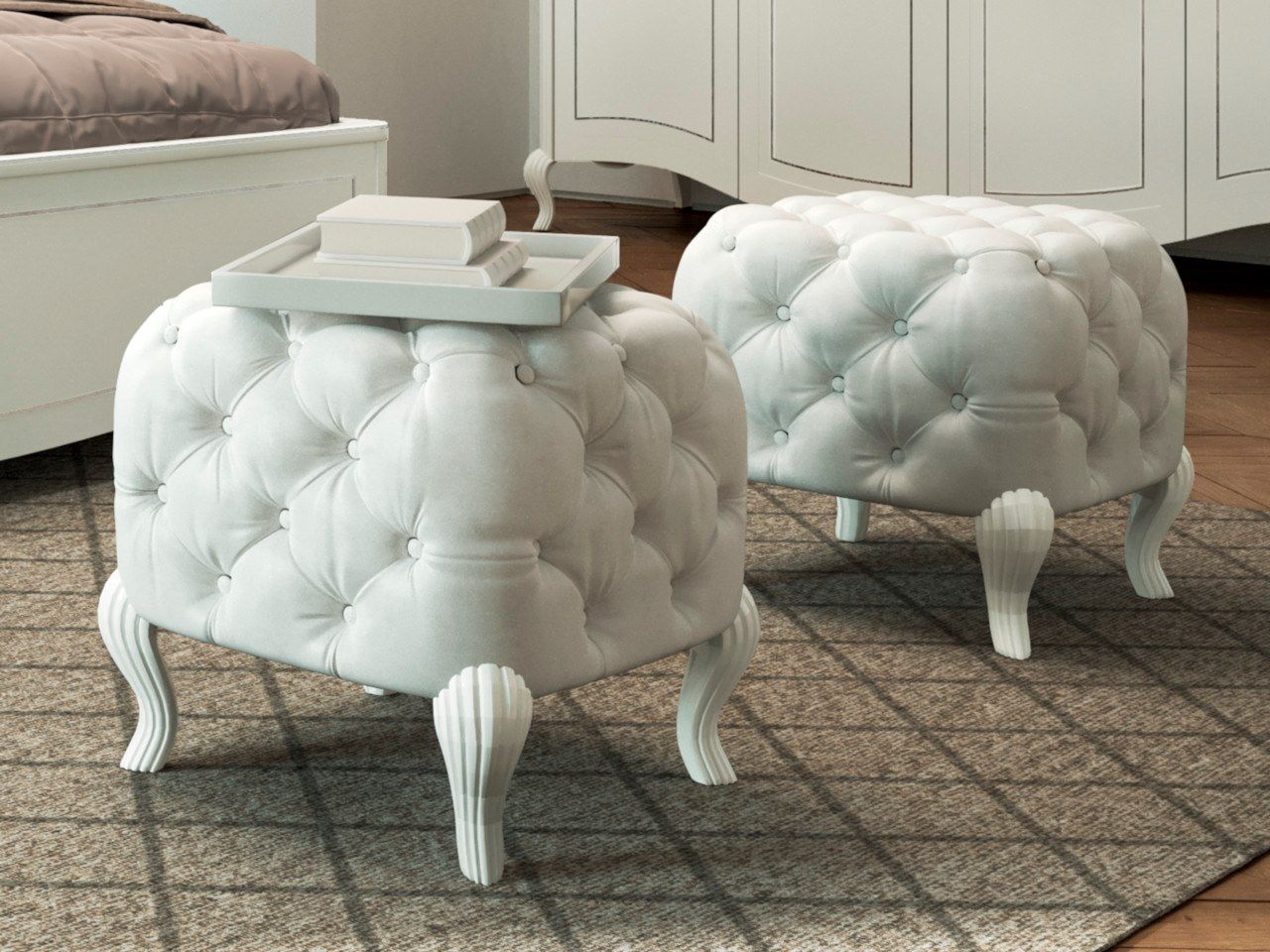 Прямоугольная ткань capitonné пуф CASA +39 Prestige 2 ARCH-00083717