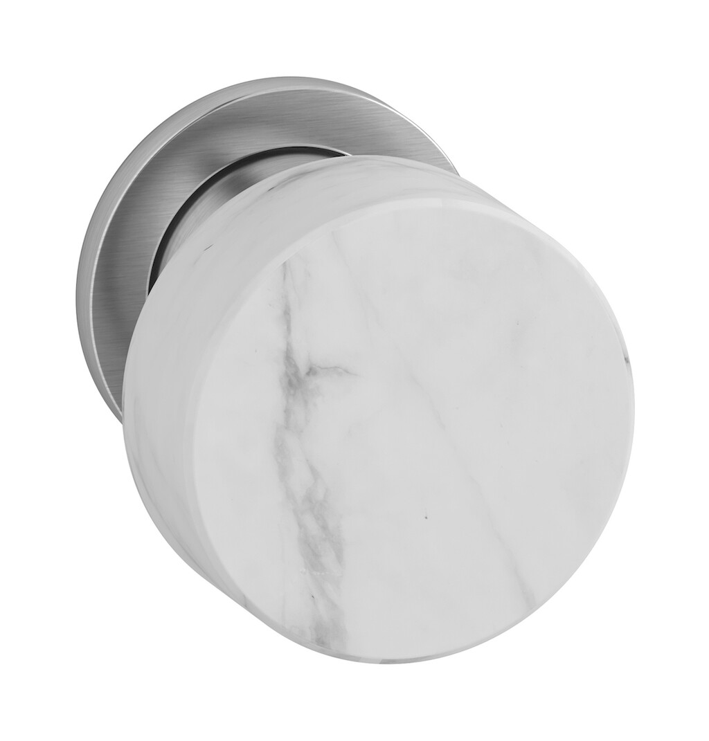 Внешние части встроенного смесителя на 1 потребителя WE ARE IB mr305ss_1 Brushed Nickel Marmo