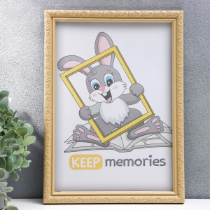 90335253 Рамка 3935897, 21х30 см, пластик, цвет бежевый Keep memories STLM-0189500 KEEP MEMORIES