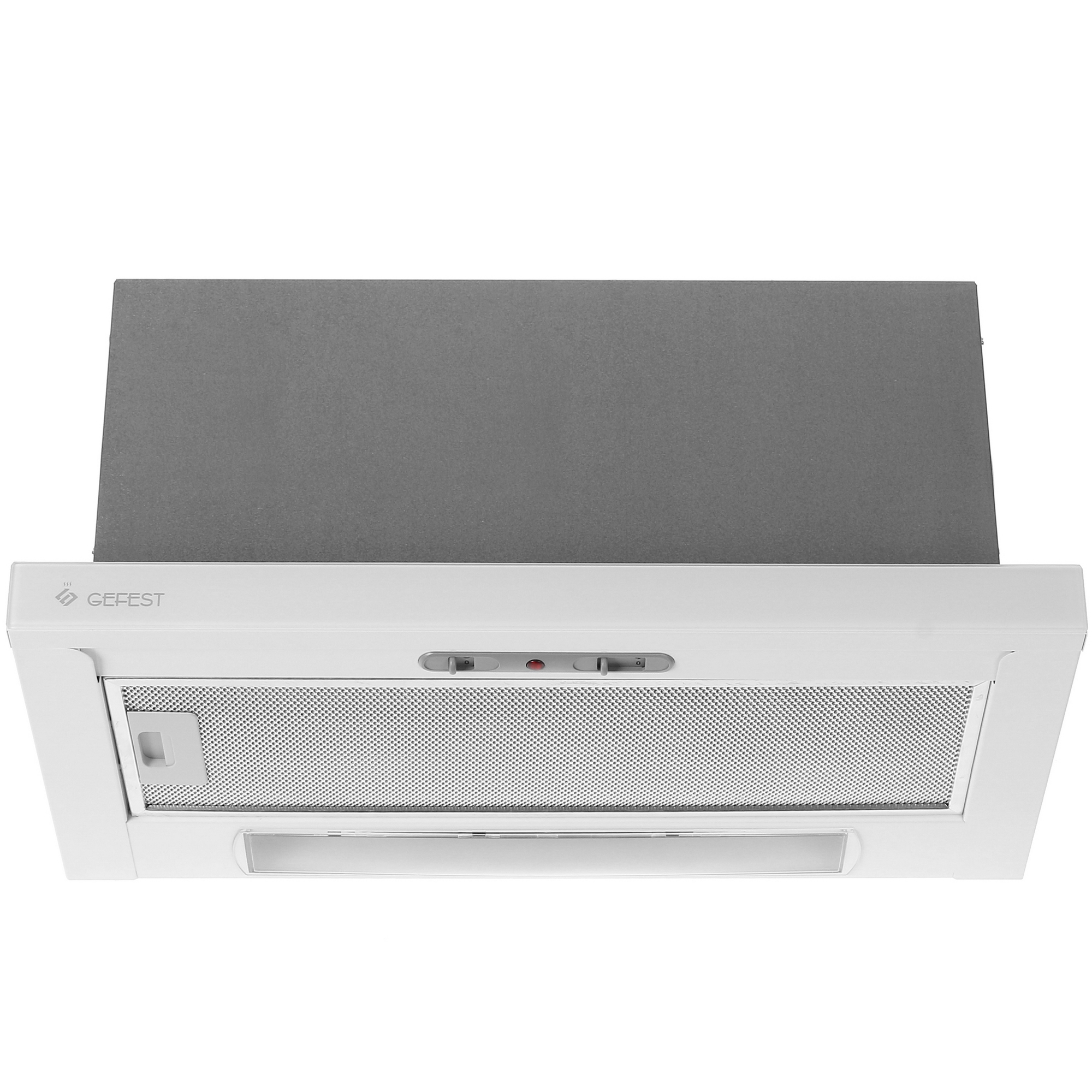 1182179 Вытяжка телескопическая Gefest ВО 4601 К12 белый/белый STDN-0035766 - Вид №1