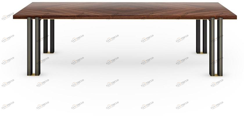 FRATO Прямоугольный деревянный обеденный стол  Ffu130013aaa 