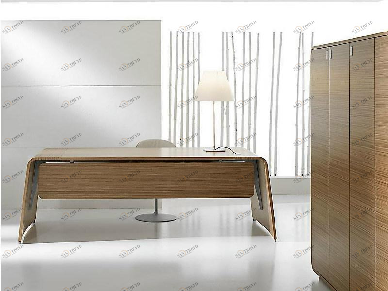 IFT Прямоугольный рабочий стол из фанерованной древесины Sestante sun-id-1423815