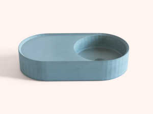 Бетонная столешница для мытья рук