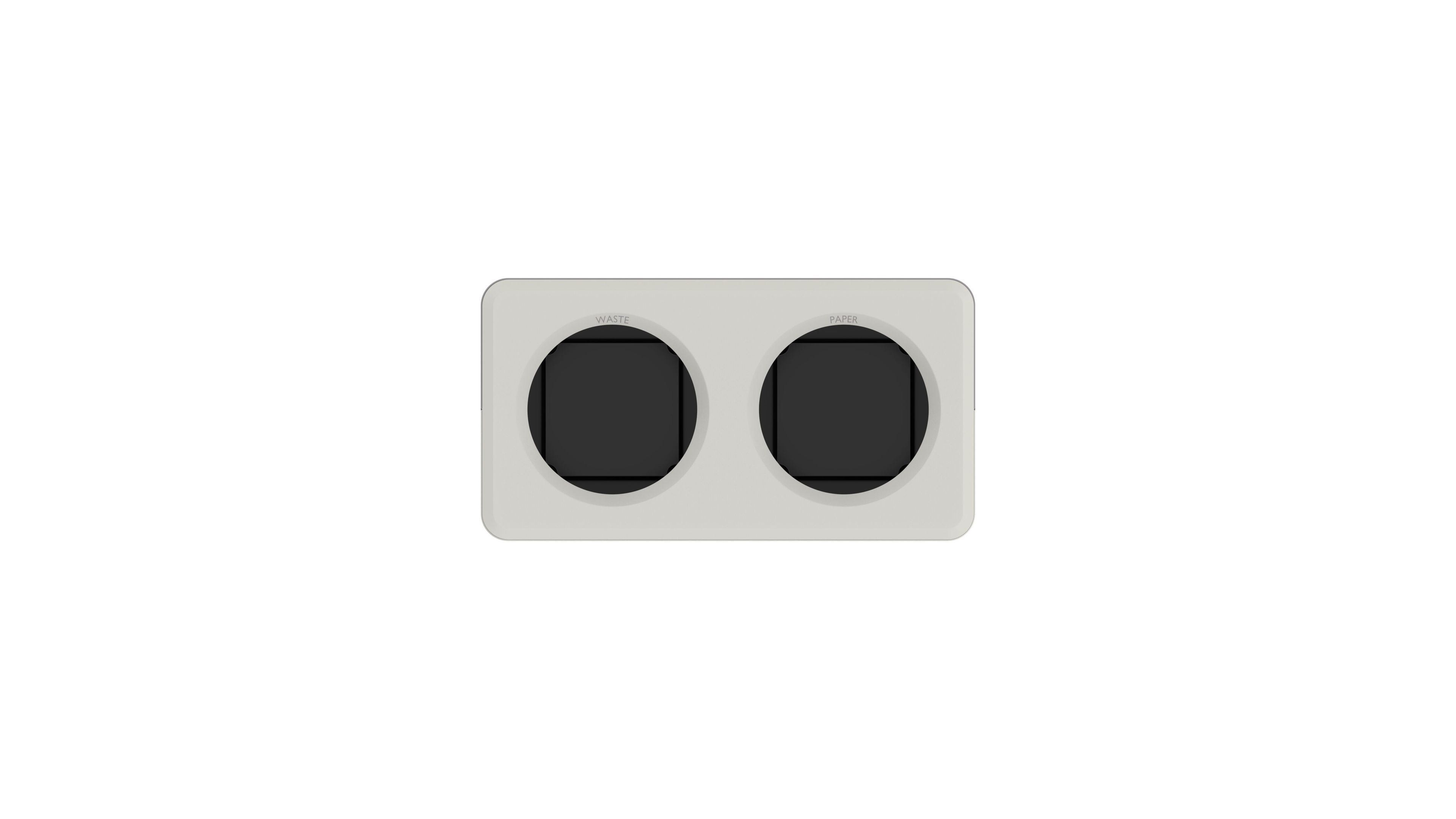 Стальная стойка для мусора с порошковым покрытием с крышкой FUNCTIONALS DITCH ARCH-00011679 - Вид №34